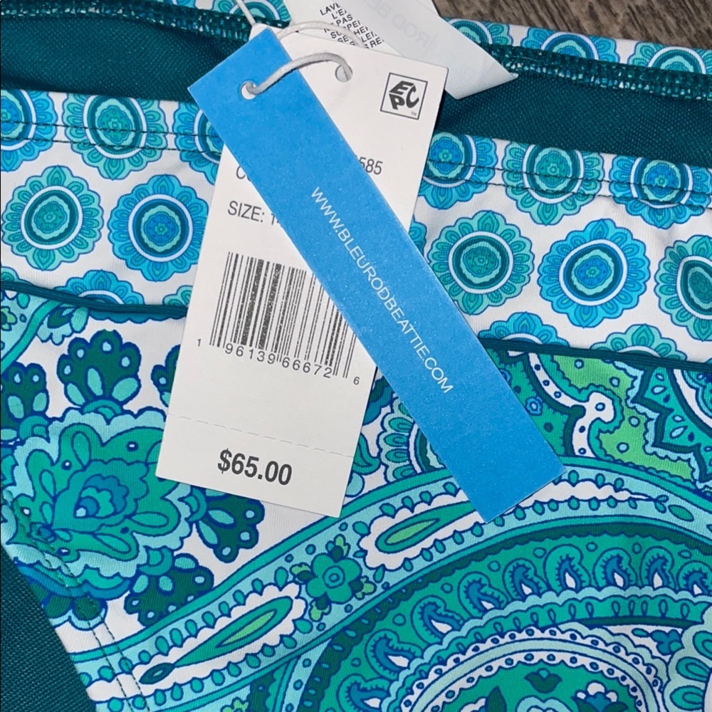 BLEU BY ROD BEATTIE COASTAL COOL TIE SIDE BIKINI BOTTOM​S NWT - Picture 4 of 5